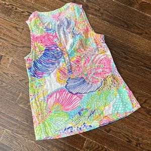 Lilly Pulitzer Essie sleeveless top